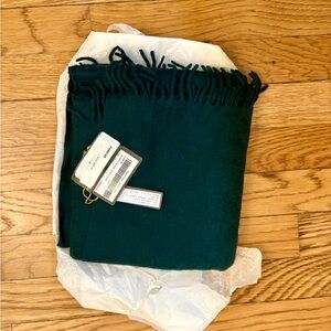 Lori Piana Cashmere Fringe Scarf NWT